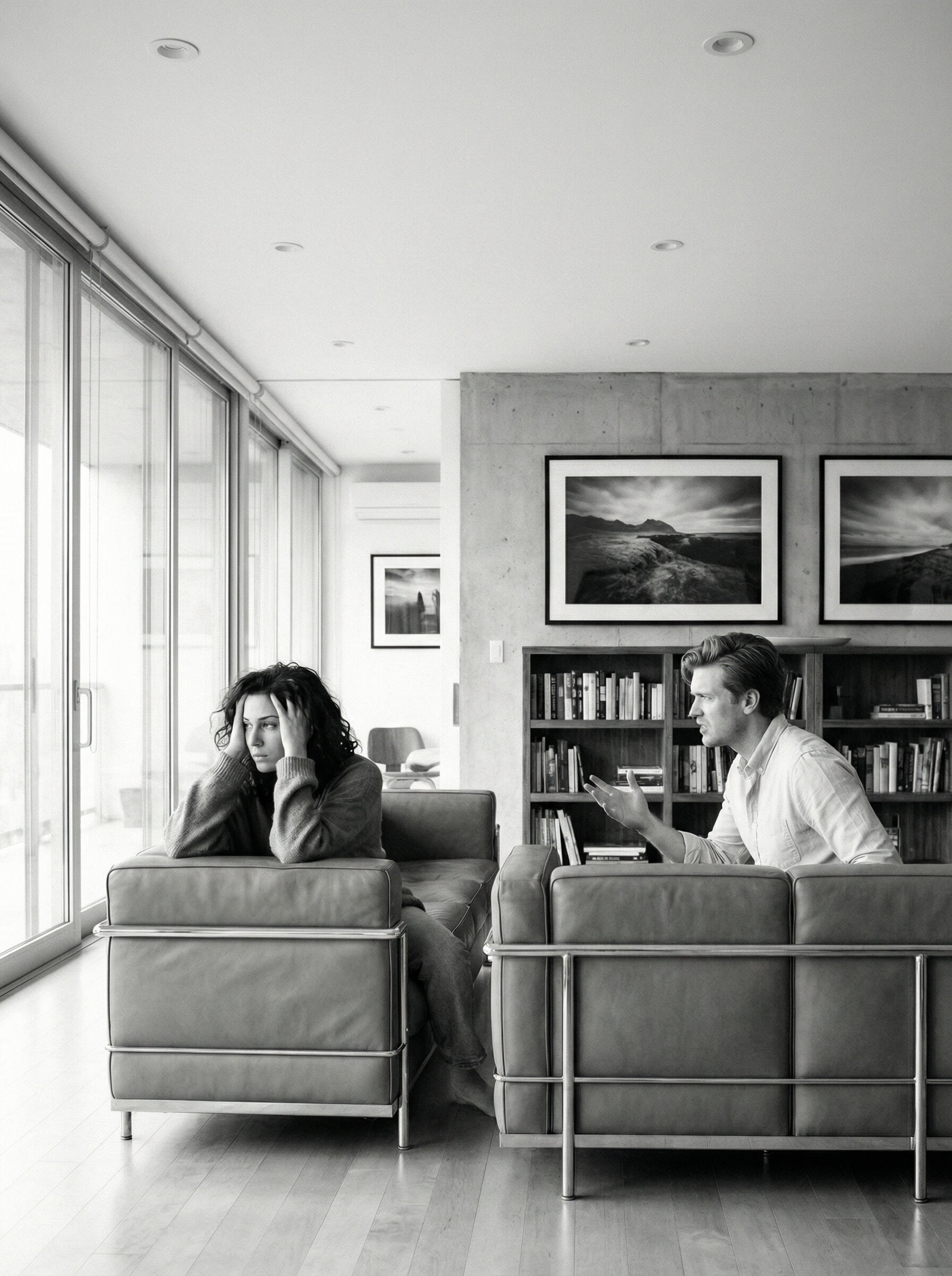 Ein Paar welches in einer Beziehungskrise steckt